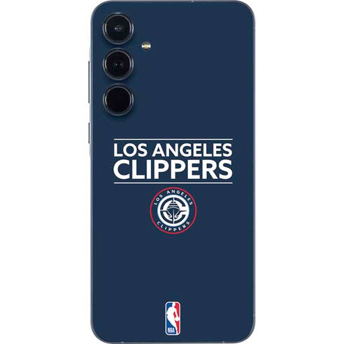 NBA Los Angeles Clippers Standard Blue Galaxy A55 5G Skin